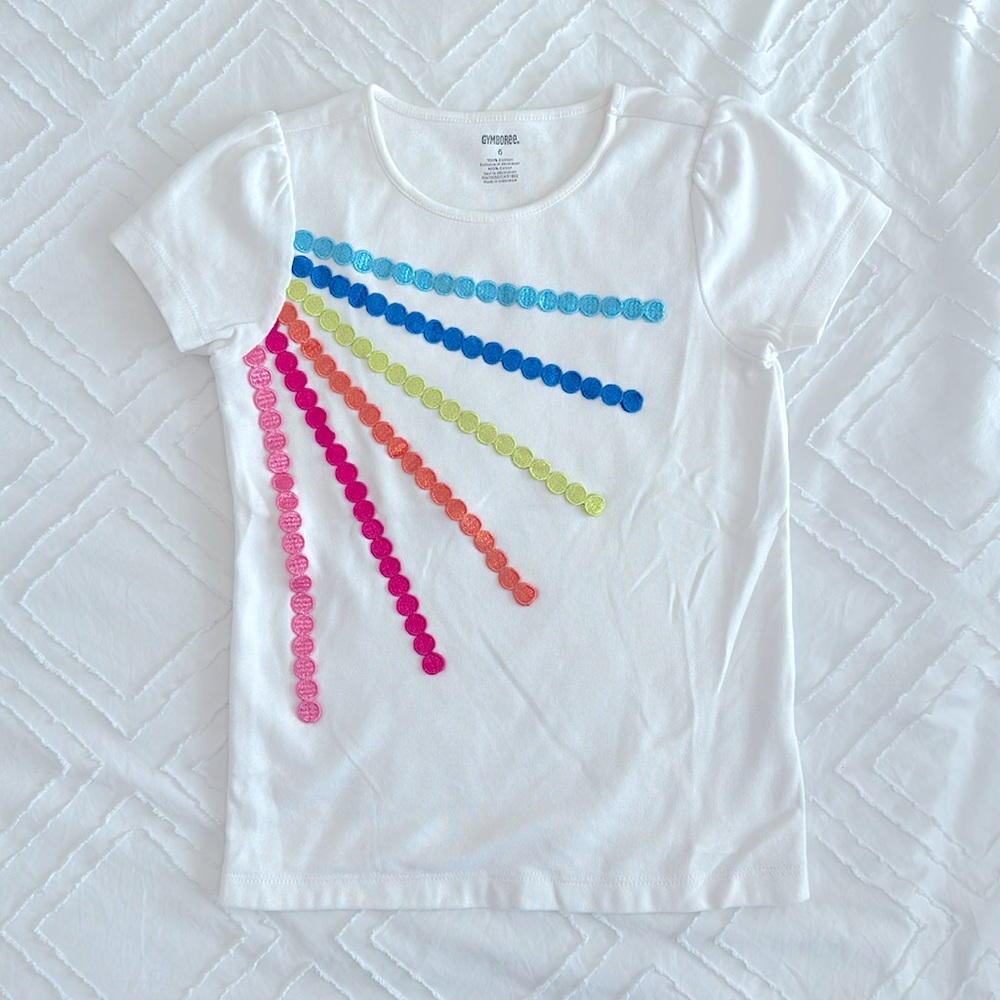 Gymboree - Shirt - White - Size 6
